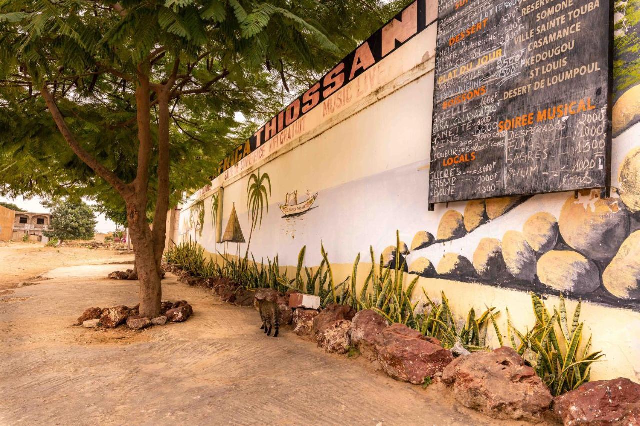Auberge Africa Thiossane Saly Portudal Eksteriør bilde